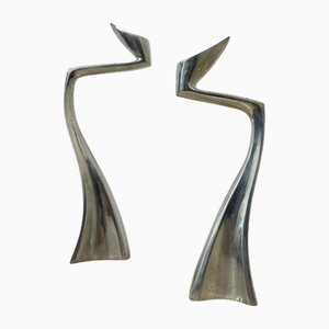 SCP Swan / Arclumis Candlesticks by Matthew Hilton, 1986, Set of 2