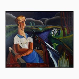 Jean Leroy, Malerei auf Holz