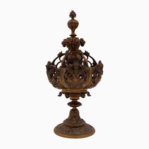 Dekoratives Mid-Century Objekt aus Bronze
