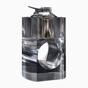 Vintage Acrylic Glass Table Lighter from Ronson, 1970s