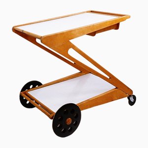 Mobilo Pe03 Serving Trolley by Cees Braakman for Pastoe, 1950s