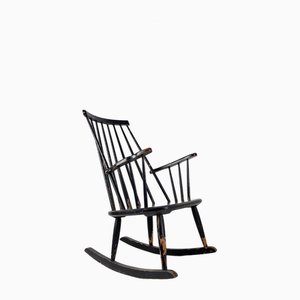 Mid-Century Scandinavian Rocking Chair, 1960s