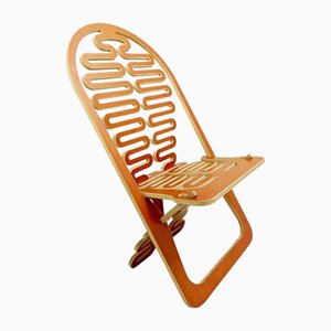 European Cutout Plywood Chair by Gregg Fleishman