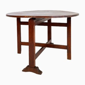 Foldable Winemaker's Table in Oak