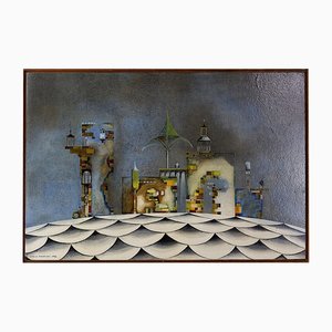 Serge Fontigny, 1976, Oil On Panel