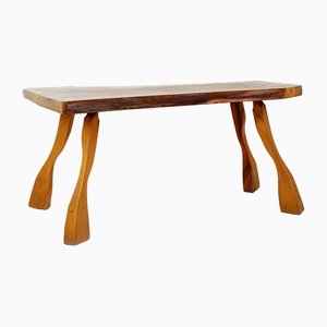 Brown Wood Coffee Table
