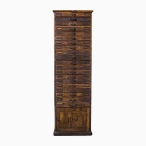 Tall Multi Drawer Workshop Cabinet from Omega OFP, 1940s
