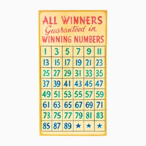 Large Fairground Sign, 1950s