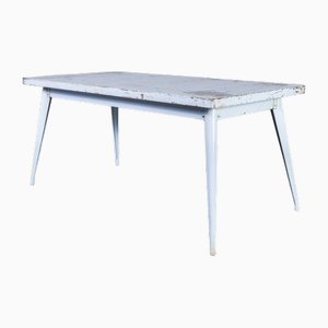 Rechteckiger französischer T55 Esstisch von Tolix, 1960er