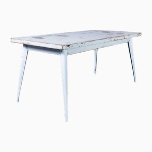 Rechteckiger Französischer T55 Esstisch von Tolix, 1960er