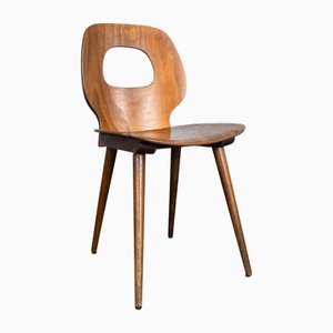 Vintage French Baumann Oeil Dining Chair, 1950s