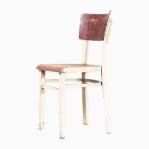 Bentwood Painted Dining Chair by Thon, 1950s