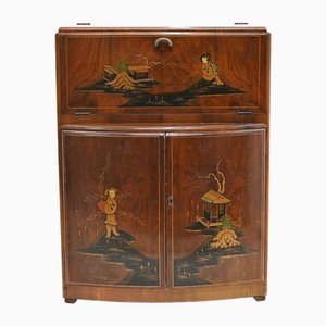 Meuble Art Déco à Cocktail Chinoiserie, 1930s