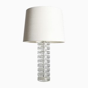 Tischlampe aus Glas von Kosta Boda, Schweden