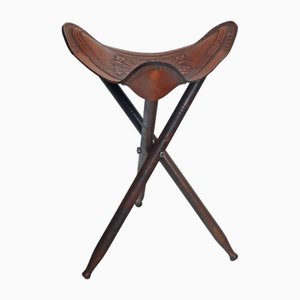Tabouret Tripode attribué à Angel Pazmino, 1970s