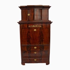Antique Biedermeier Empire Secretaire