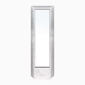 Piero Double-Sided Wall or Freestanding Mirror in Cast Aluminum by Fred&Juul