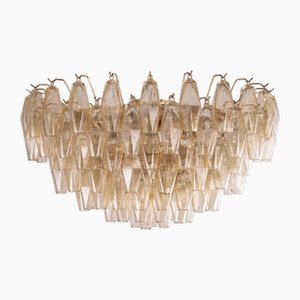 Grande Lampe à Suspension en Verre de Murano, Italie, 1990