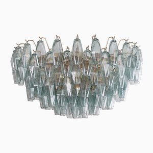 Large Italian Flush Lamp in Murano Glass, 1990
