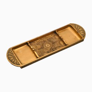 Bronze Doré Pen Tray by Tiffany, 1900s