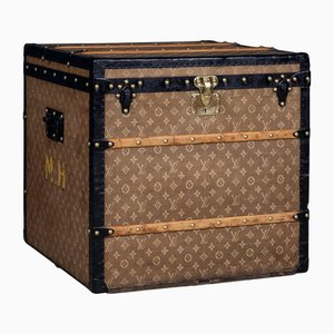 Baule antico in tela intrecciata di Louis Vuitton, 1900