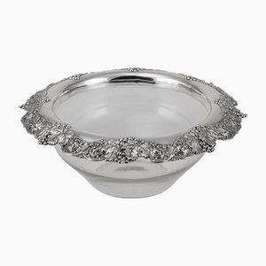 Silver and Glass Bowl from Tiffany & Co