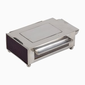 Antiker edwardianischer Streichholzschachtelhalter aus Silber, 1907
