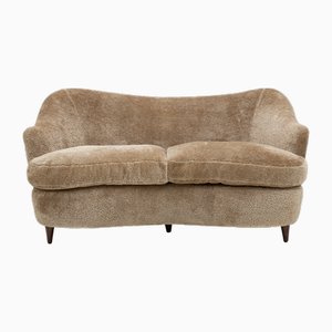Sofá italiano Mid-Century moderno de Gio Ponti, años 30