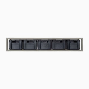 Five Boxes Wall by Jörg Schellmann