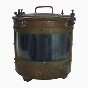 Lámpara de farol para barco de estribor, 1952