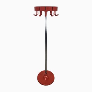Space Age Coat Hanger in Plastic and Steel by Dal Vera, 1970s