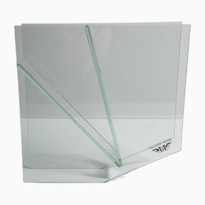 Postmodern Glass Vis-a-Vis Vase, 1990s