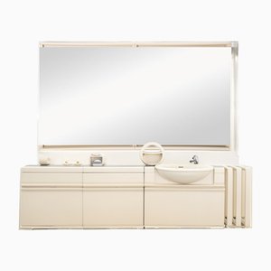 Set de Salle de Bain Modulaire par J. Colombo, 1970s, Set de 3