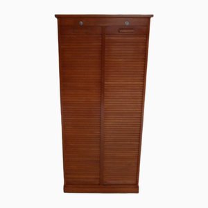 Meuble de Rangement Vintage avec Volet Roulant, 1950s