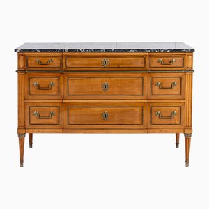 Antique French Louis XVI Satinwood Commode