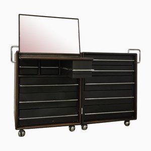 Chest of Drawers with Mirror by Fabio Lenci for Bernini, 1970s