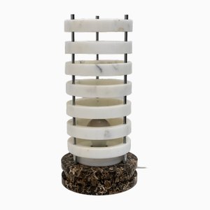 Moderne italienische Mid-Century Tischlampe aus Marmor, 1960er