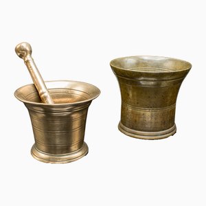 Antike Mörser aus Bronze, 3 . Set