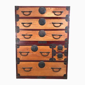 Commode de Rangement Tansu Traditionnelle, Japon, 1890s