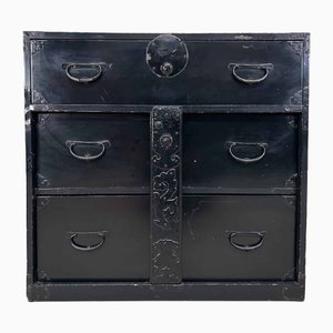 Japanese Traditional Tansu Chest of Drawers, 1890s