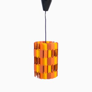 Facet Ceiling Lamp by Louis Weisdorf for Lyfa, Denmark, 1960s