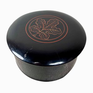 Japanese Urushi Chabako Tea Storage Box, 1920s