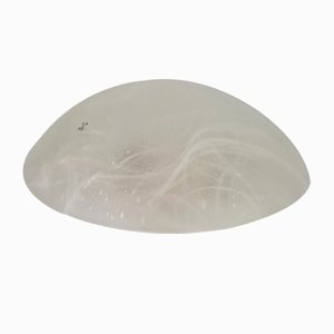 Vintage Ceiling Lamp in Frosted Glass from Peill & Putzler, 1960s