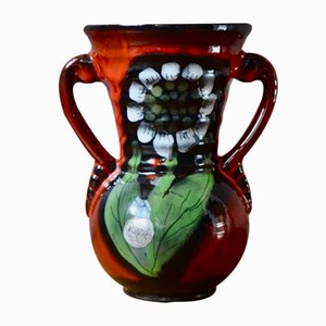 Vercor Ceramic Flower Vase, 1960s