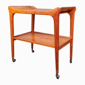 Desserte / Table d'Appoint Vintage en Teck de Paragon, Royaume-Uni, 1960s
