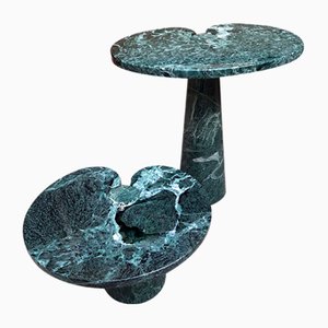 Vintage Coffee Table by Angelo Mangiarotti for Skipper, 1980s, Set of 2