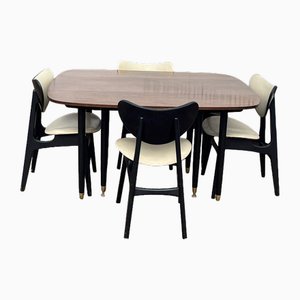 Mid-Century G-Plan Extending Dining Table & 4 Chairs Mid-Century G-Plan Extending Dining Table & 4 Chairs