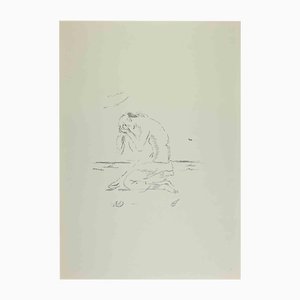 Filippo De Pisis, The Lament of Ariadne, 1968, Lithograph