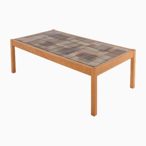 Moderner dänischer Couchtisch mit Keramikplatte von Sallingboe