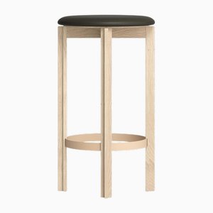 Tabouret de Bar Principal en Chêne Blanchi par Bodil Kjaer pour Karakter